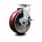 Service Caster 6 Inch Poly on Aluminum Swivel Caster with Roller Bearing and Brake SCC SCC-20S620-PAR-TLB - alternate 1